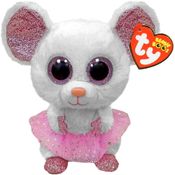 Pelúcia Ty 16cm Para Bebês Á Partir 12 Meses Urso Nina