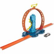 Conjunto Pista - Hot Wheels - Track Builder - Propulsor de Looping - Mattel