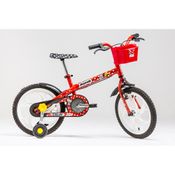 Bicicleta Infantil Caloi Minnie Aro 16 - Vermelho