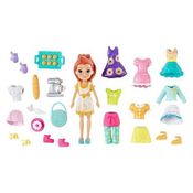 Boneca Polly Pocket Moda Surpresa - Lila Bakery