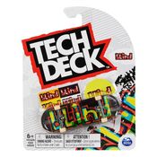Skate de Dedo Profissional Tech Deck + Adesivos - Sunny