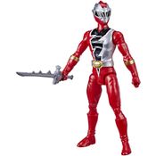 Boneco Power Rangers Dino Fury 28cm Ranger Vermelho - Hasbro