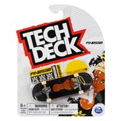 Skate de Dedo Profissional Tech Deck + Adesivos - Sunny