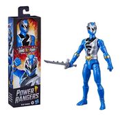 Boneco Power Rangers Azul Dino Fury Blue Ranger Hasbro F2963