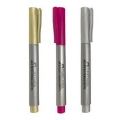 Marcador Multiuso Permanente Kit Com 3 Cores - Faber Castell