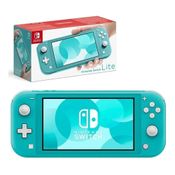 Nintendo Switch Lite 32gb Cor:Azul-Turquesa