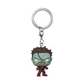 Chaveiro Funko Pop Marvel What If... Zombie Iron Man