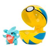 Pokemon - Clipe Pokebola - Gible + Bola Rápida - Sunny