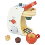 Cafeteira Infantil de Brinquedo Madeira de Cozinha Newart