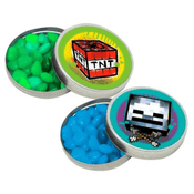 Adesivo Redondo Minicraft Para Latinha Festa De Aniversário 30 Unidades