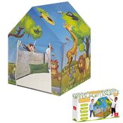 Barraca Animais Bichinhos Zoo Safari+03 Anos Toca Tenda Casinha Casa com Almofadinha