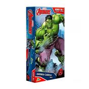 Os Vingadores Quebra-Cabeça 200 Peças Hulk - Toyster