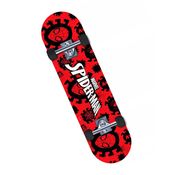 Skate Marvel Homem Aranha Vermelho e Preto - DTC