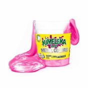 Potão Massinha - ART KIDS - Kimeleka Slime Metal Colors - 2,5 Kg - Rosa - Acrilex