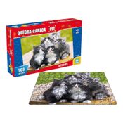 Quebra Cabeça Pet Gatinhos 108 Peças - Nig Brinquedos
