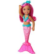 Boneca Barbie Chelsea Sereia 13cm Dreamtopia - Mattel GJJ85