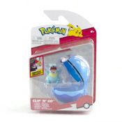 Boneco Do Pokemón + Pokébola Clip N Go Sunny - 2606