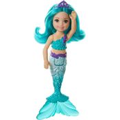 Boneca Barbie Chelsea Sereia 13cm Dreamtopia - Mattel GJJ85