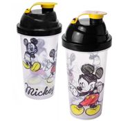 Shakeira com Tampa do Mickey Academia Esportes e Plasútil 580ml - 1 Unidade