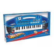 Teclado Infantil Grande Hot Wheels - Barão Toys