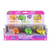 Shopkins Cutie Cars Frutinhas 3 Pack - Lalá / Kaká / Chica - DTC