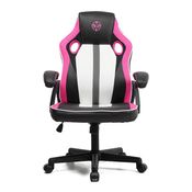 Cadeira Gamer TGT Fury, Preto e Rosa,  TGT-FUR-PINK