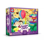 Quebra-Cabeça Parque de Diversões 100 peças - Estrela