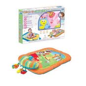 TAPETE DE ATIVIDADES INFANTIL 2 EM 1 INTERATIVO COM ALMOFADA TRAVESSEIRO BRINQUEDOS PLAYGROUND DOBRAVEL