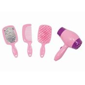 SALAO DE BELEZA INFANTIL MENINAS CABELEIREIRA COMPLETO KIT COM SECADOR CHAPINHA ESPELHO E ACESSORIOS