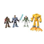 Conjunto de Figuras Articuladas - Disney - Imaginext - Buzz Lightyear e Cia - Mattel