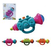 TROMPETE INFANTIL BEBE MINI SAXOFONE COM LUZ E SOM DIDATICO MUSCIAL FASHION