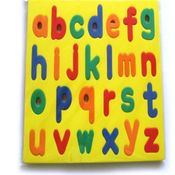 KIT 5 LOUSA MAGNÉTICO QUADRO BRANCO INFANTIL LETRAS 20X25CM