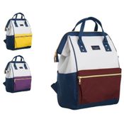 MOCHILA BOLSA DO BEBE MULTIFUNCIONAL 2 EM 1 MATERNIDADE IMPERMEAVEL PASSEIO ACADEMIA VINTAGE LUXO