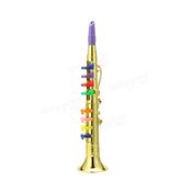 MINI SAXOFONE INFANTIL BRINQUEDO INSTRUMENTO MUSICAL PARA CRIANCA PLASTICO CLARINETE FLAUTA ACUSTICO