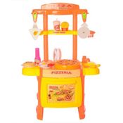 KIT COZINHA PIZZARIA HAMBURGUERIA LANCHONETE COM 24 ACESSORIOS MENINO E MENINA COZINHA DIVERTIDA