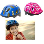 CAPACETE 6 FUROS INFANTIL COM AJUSTE  PARA BIKE SKATE PATINS MENINO MENINA