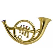 TROMPETE MUSICAL INFANTIL BRINQUEDO INICIANTE INSTRUMENTO MUSICAL MINI MUSICO MENINO E MENINA
