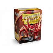 Dragon Shield Matte 100 Sleeves Protetor - Ruby/Rubi