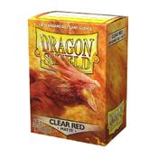 Dragon Shield Matte 100 Sleeves Protetor - Clear Red