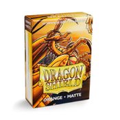 Dragon Shield Matte 60 Sleeves JapaneseSize - Orange/Laranja