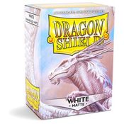 Dragon Shield Matte 100 Sleeves Protetor - White/Branco