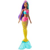 Barbie Dreamtopia Sereia - Calda Amarela - GJK10