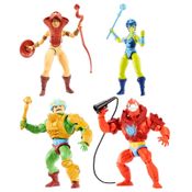 Conjunto 4 Figuras de Ação Masters Of The Universe - 17 Cm - GNN84A