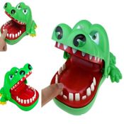 CROCODILO DENTISTA MORDIDA DIVERTIDO JOGO ACERTE DENTE BRINQUEDO INFANTIL