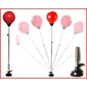 SACO DE PANCADAS COM ALTURA AJUSTÁVEL PORTÁTIL BOLA RAPIDA DE CHAO BOXE PUNCHING BALL KIT