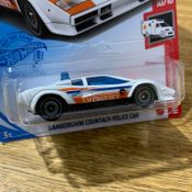 Hot Wheels - Lamborghini Contact Police Car - T-Hunt - GTC86