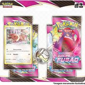 Jogo de Cartas - Pokémon - Blister Quadruplo - Golpe Fusao - Eevee - 260 Cartas - 2 ou Mais - Copag