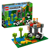 Blocos de Montar LEGO Minecraft A Creche dos Pandas