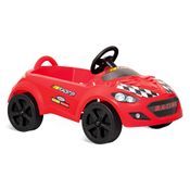 Mini Veículo a Pedal - Roadster Vermelho - Bandeirante