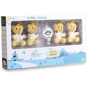 Mobile de Pelucia Musical para Berço Principe UNIK TOYS MP1823-PM